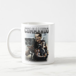 Mug Drôle cadeau Commando Bootleg Tee Arnold Schwarzen