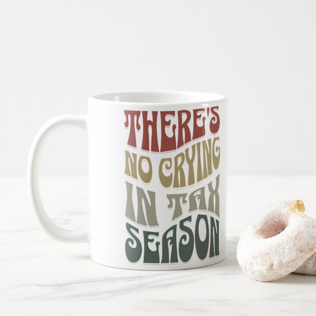 Mug Drôle cadeau comptable, futur comptable (Avec donut)