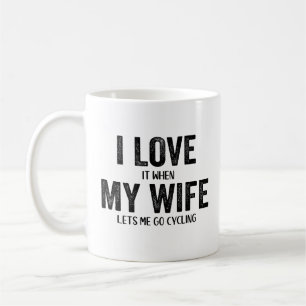 Mug Drôle Cadeau Cycliste Aimer Ma Femme Cyclisme Cycl