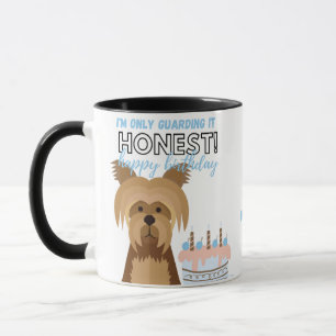 Mug Drôle cadeau d'anniversaire pour Yorkshire Terrier
