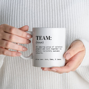 Mug Drôle cadeau de collègue de travail pour l'équipe