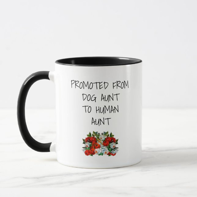 Mug Drôle cadeau de la tante pour chien (Gauche)