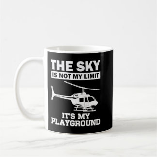 Mug Drôle cadeau de pilote d'hélicoptère pour hommes f