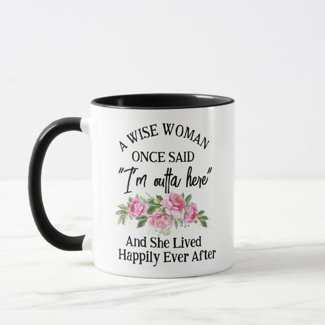 Mug Drôle cadeau de retraite pour les femmes allaitant (Gauche)
