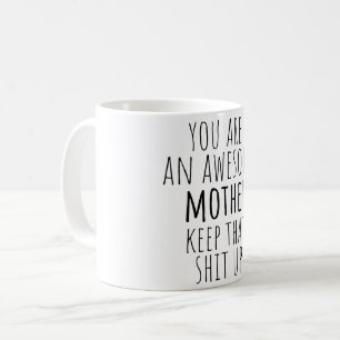 Mug drôle cadeau mère de fille fils et enfants 2025