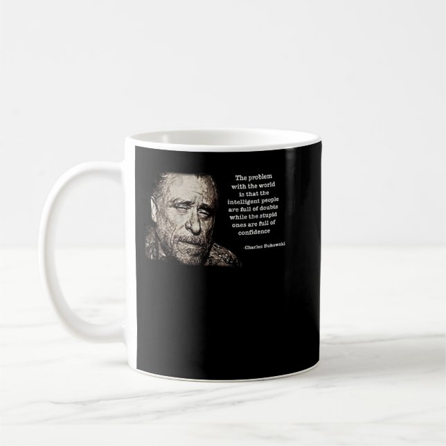 Mug Drôle cadeau pour Charles Bukowski Cadeaux Fans de (Gauche)