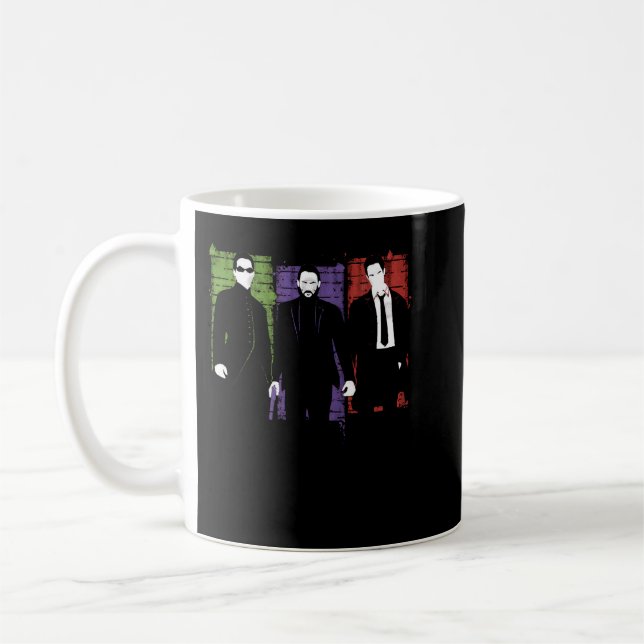 Mug Drôle cadeau pour Keanu Art Reeves Noël (Gauche)
