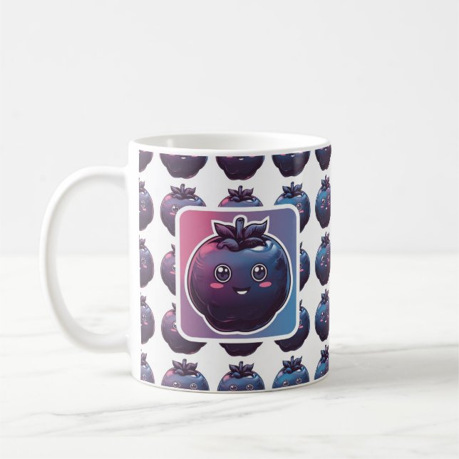 Mug Drôle cadeau pour les fans de bleuets (Gauche)