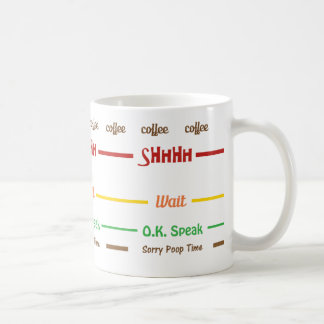 Mug Drôle café du matin ne parlez pas