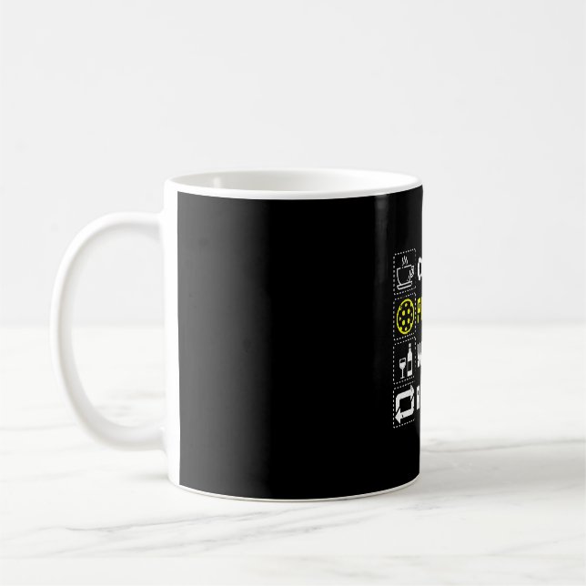 Mug Drôle café Pickleball Wine Repeate (Gauche)