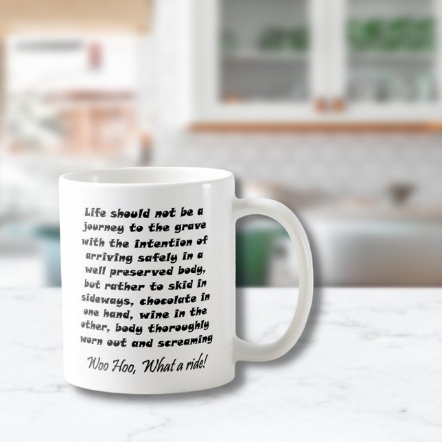 Mug Drôle canettes d'anniversaire citant des cadeaux d (Créateur téléchargé)