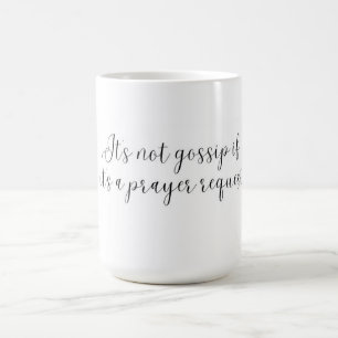 Mug drôle Ce n'est pas des commérages