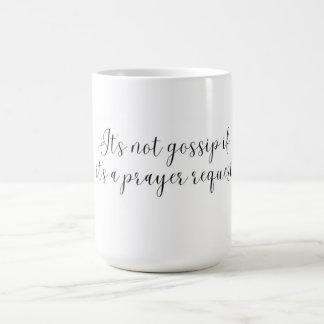 Mug drôle Ce n'est pas des commérages