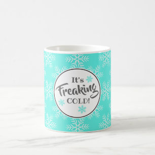 Mug Drôle, c'est frémissant neige froide d'hiver