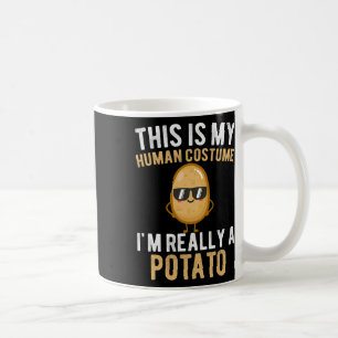Mug Drôle, c'est mon costume humain, je suis vraiment