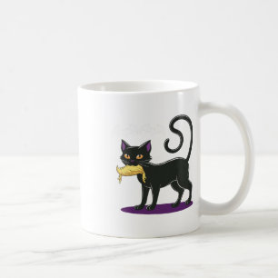 Mug Drôle Chat Halloween Vote Election 2024 Usa 1
