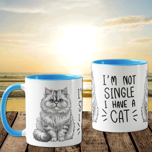 Mug Drôle Chat Mère Cadeau - Vie unique et Humour de r