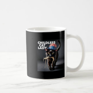 Mug Drôle Chat sans enfant Lady Trump cheveux facile H