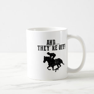 Mug Drôle Cheval Racing Cadeau Pour Hommes Femme Jocke