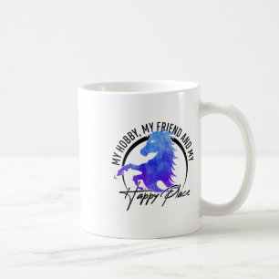 Mug Drôle Cheval Riding Don - Cheval Est Mon Joyeux Pl