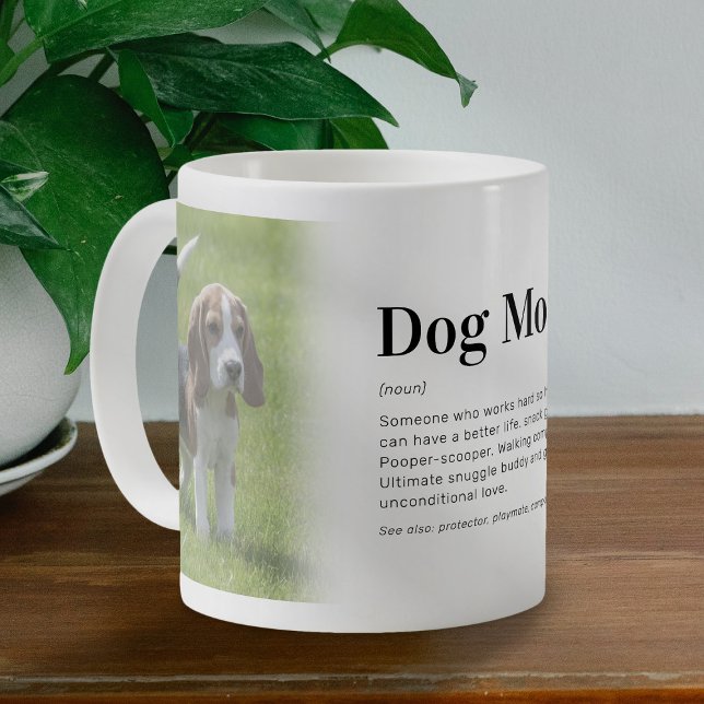 Mug Drôle Chien Maman Définition Photo (Créateur téléchargé)