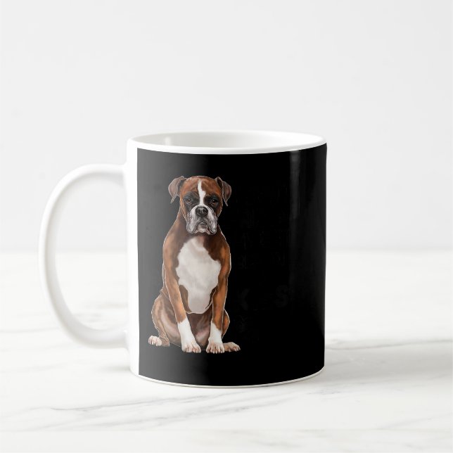 Mug Drôle Chien MamanPapa Cadeau (Gauche)