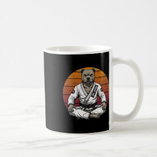 Mug Drôle Chien Vintage Brésilien Jiu Jitsu Retro Grap