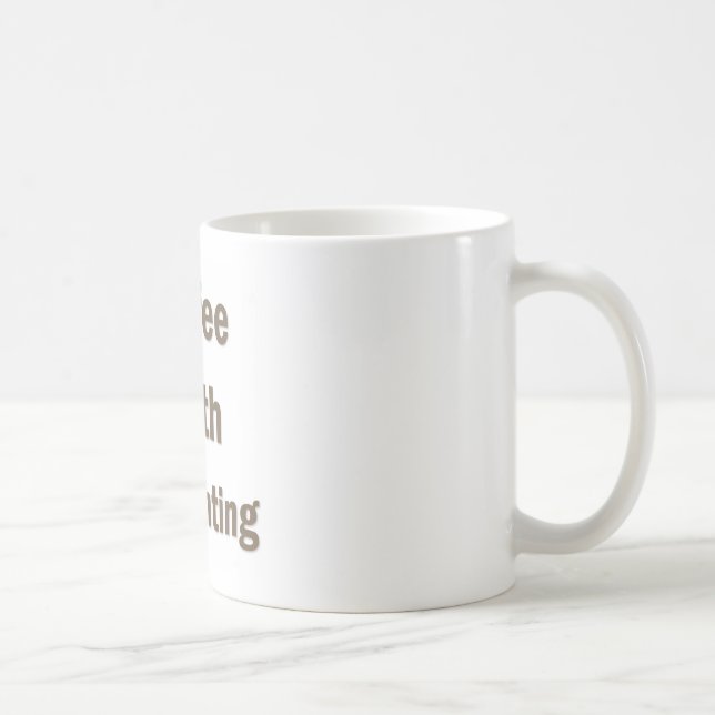 Mug Drôle comptable dire (Droite)
