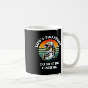 Mug Drôle Continuez à pêcher Amusement Détente Pêcheur