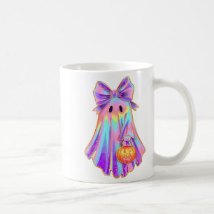 Mug Drôle Coquette Bow Ghost Citrouille Halloween Soky