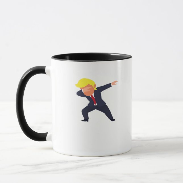Mug Drôle Dabbing Design Classique (Gauche)