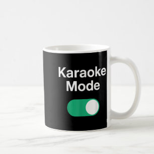 Mug Drôle d'art de karaoke pour hommes femmes musicien