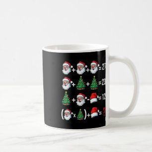 Mug Drôle de 67 Meme Santa Prof de Maths Noël Pyjama