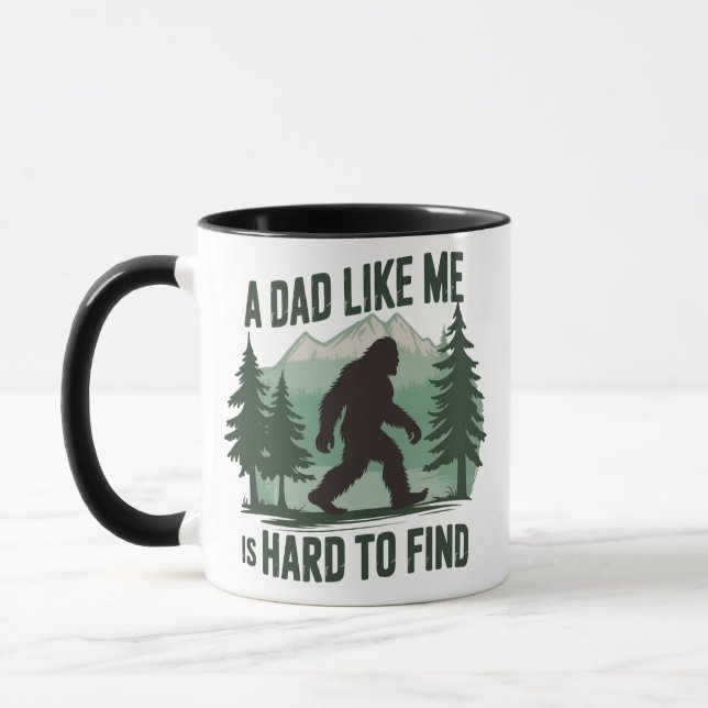 Mug Drôle de Bigfoot Papa Un Papa Comme Moi Est Dur à  (Gauche)