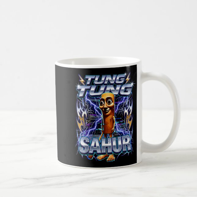 Mug Drôle de Brainrot Italien Tung Tung Tung Sahur  (Droite)