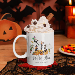 Mug Drôle de 'Buvez les Sorcières' Halloween