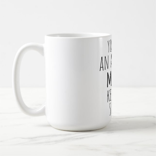 Mug drôle de cadeau pour la journée de mère maman 2025 (Gauche)