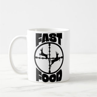 Mug Drôle de chasse au cerf de fast-food pour hommes g