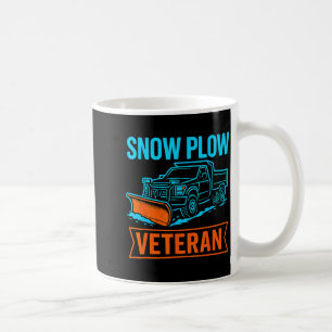 Mug Drôle de Chasse-Neige Retraité Vétéran de l'Hiver