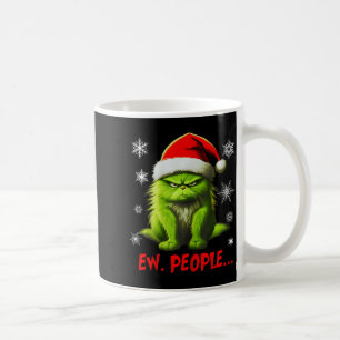 Mug Drôle de chat de Noël Ew personnes amateurs de cha