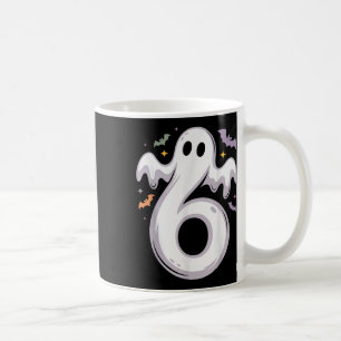 Mug Drôle de costume d'Halloween de mème de 6 fantômes