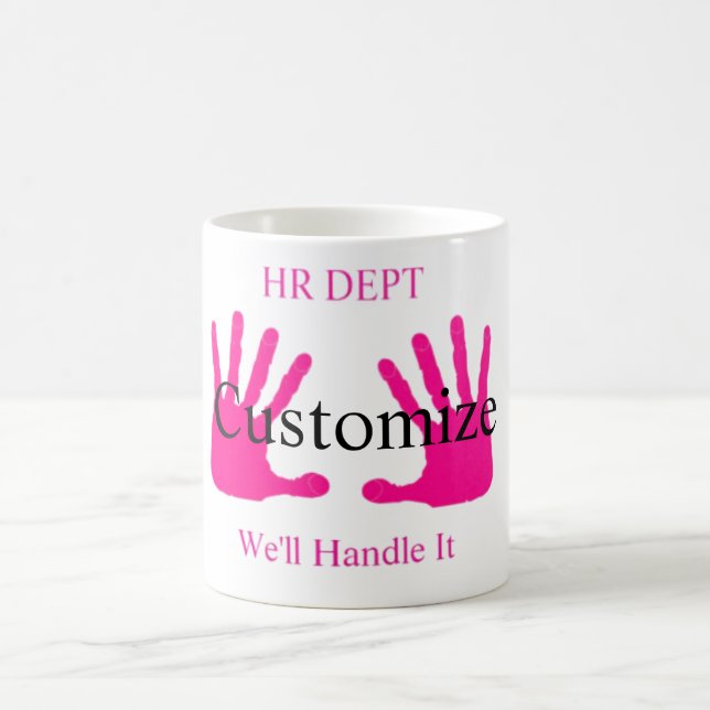 Mug Drôle de département RH humour Thunder_Cove (Centre)