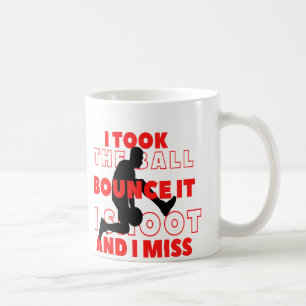 Mug Drôle de dicton et mème sur les joueurs de basket