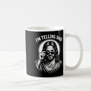 Mug Drôle de Dire Papa - Religieux Chrétien Jésus Meme