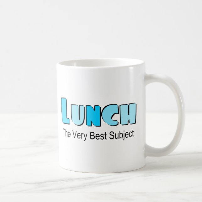 Mug Drôle De Dire Sur Le Déjeuner (Droite)