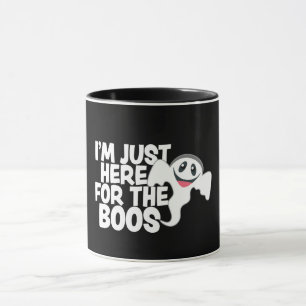 Mug Drôle de fantôme de Halloween Boos Pun