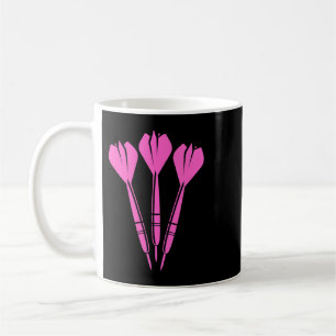 Mug Drôle de fléchettes pour les joueurs de fléchettes