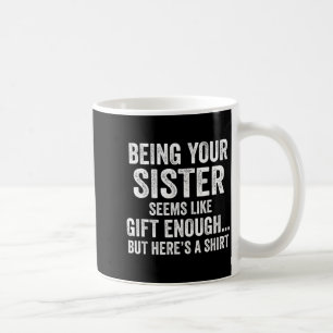 Mug Drôle de frère Citation d'humour sarcastique de fr