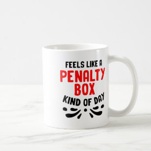 Mug Drôle de hockey, on dirait une boîte de pénalité d