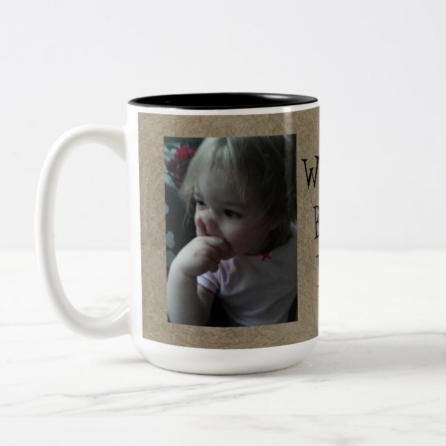 Mug drôle de Meilleur Papa du Monde (Gauche)
